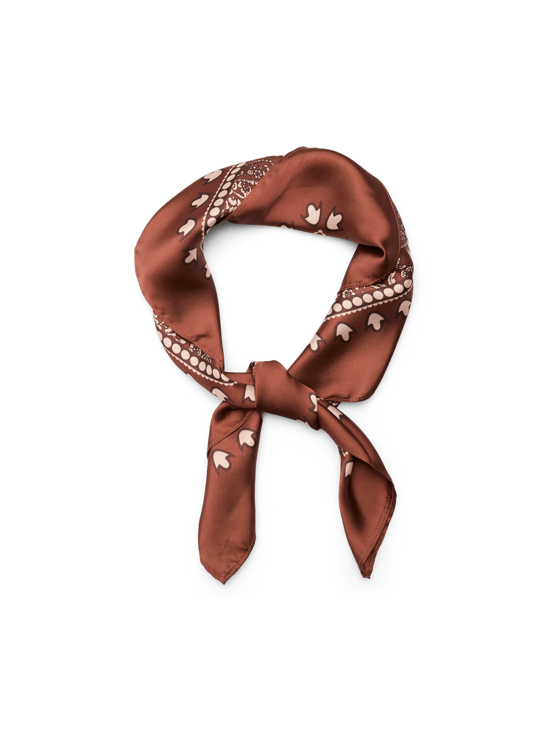 VMCAROLINE Light Scarf - Sun-Dried Tomato - VERO MODA & VILA Bergvik